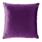 Preview: Dutch Decor Kissenhülle 'Blocks' 45 x 45 cm Deep Lavender - Lila